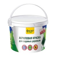 Краска для деревьев защитная Фаско акриловая 1,2 кг