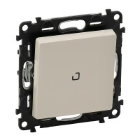 Выключатель Legrand Valena LIFE 752510 одноклавишный скрытая установка слоновая кость с подсветкой