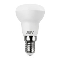 Лампа светодиодная REV 3 Вт E14 рефлектор R39 2700К теплый белый свет 180-240 В матовая