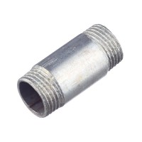 Бочонок 1/2 НР(ш) х 1/2 НР(ш) стальной оцинкованный