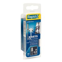 Заклепки для заклепочника Rapid (5000389) 4,8х14 мм алюминиевый (50 шт.)