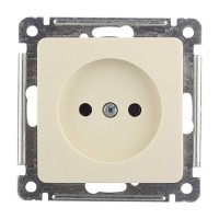Розетка HEGEL Master РС16-401-01 скрытая установка слоновая кость
