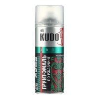 Грунт-эмаль аэрозольная по ржавчине Kudo синяя матовая RAL 5005 520 мл