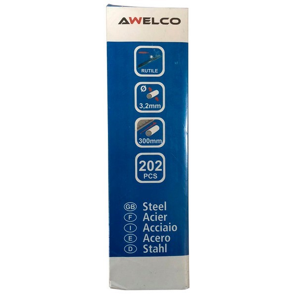 Электроды Awelco (90755RP) AWS E6013 d3,2 мм (202 шт.) 5 кг