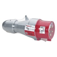 Вилка кабельная Legrand P17 TEMPRA PRO (90132) прямая переносная с заземлением 3P+N+E 3 фазы 32 А 380 В IP44 серая