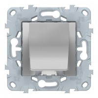 Вывод кабеля Schneider Electric Unica NEW NU586230 скрытая установка алюминий