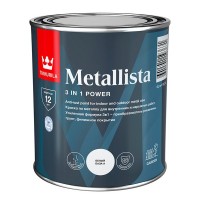 Краска по ржавчине Tikkurila Metallista A глянцевая 0,9 л