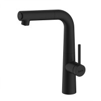 Смеситель для кухни IDDIS Pure PURBLFBi05 однорычажный с подключением к фильтру для питьевой воды черный
