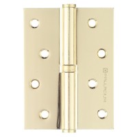 Петля Palladium N 613-S-4 PB правая разъемная 100х75 мм латунь