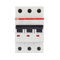 Автоматический выключатель ABB S203 (2CDS253001R0504) 3P 50А тип C 6 кА 400 В на DIN-рейку