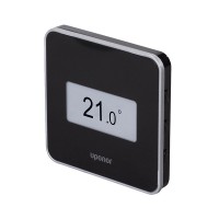 Термостат цифровой беспроводной Uponor SMATRIX WAVE + RH STYLE T-169 (1087820) черный