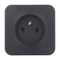 Розетка Schneider Electric Blanca BLNRA000116 открытая установка антрацит