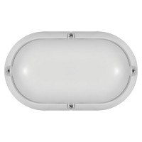 Светильник светодиодный накладной Онлайт OBL-O1-7-4K-WH-IP65-LED 200х120х60 мм 7 Вт 220-240 В 4000К холодный свет опал IP65 овальный с влагозащитой