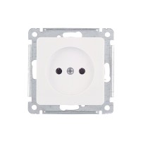 Розетка HEGEL Master РС16-401 скрытая установка белая