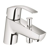 Смеситель для ванны GROHE Eurosmart 33412002 однорычажный на бортик без лейки
