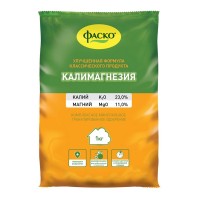 Удобрение сухое универсальное минеральное гранулированное Калимагнезия Фаско 1 кг