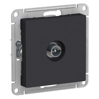 Розетка телевизионная Schneider Electric Atlas Design ATN001093 скрытая установка карбон