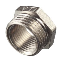 Футорка VALTEC (VTr.581.N.0403) 1/2 НР(ш) х 3/8 ВР(г) латунная