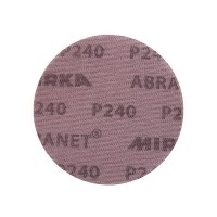Диск шлифовальный Mirka Abranet d150 мм P240 на липучку сетчатая основа (5 шт.)