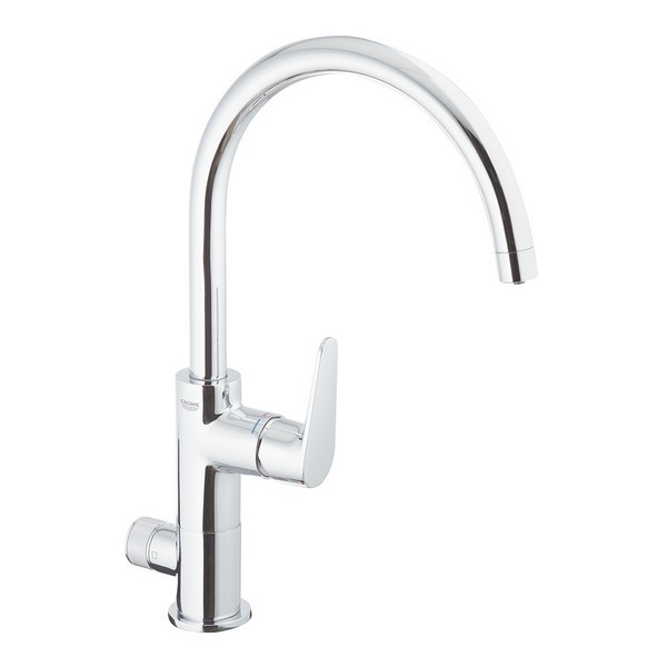 Смеситель для кухни GROHE Blue Pure BauCurve однорычажный с подключением к фильтру для питьевой воды