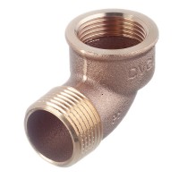 Угол Viega (264048) 1 ВР(г) x 1 НР(ш) бронзовый