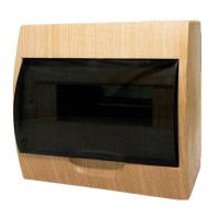 Щит распределительный навесной EKF PROxima ЩРН-П-12 пластиковый IP41 200х256х95 мм 12 модулей светлое дерево