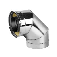 Отвод Вулкан V50R 90° х d115х215 мм с изоляцией AISI 321/304