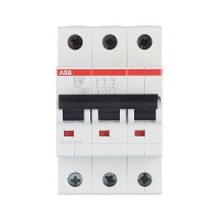 Автоматический выключатель ABB S203 (2CDS253001R0164) 3P 16А тип C 6 кА 400 В на DIN-рейку