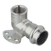 Водорозетка VALTEC (VTi.954.I.002204) 22 мм х 1/2 ВР(г) нержавеющая сталь