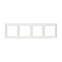 Рамка Legrand Valena LIFE 754004 четырехместная универсальная белая