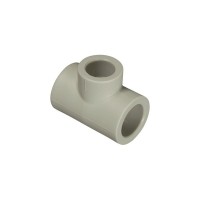 Тройник полипропиленовый FV-PLAST (212025020) переходный 25 х 20 х 25 мм серый