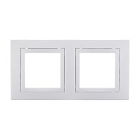 Рамка Schneider Electric Unica MGU2.004.18 двухместная универсальная белая