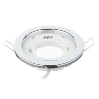Светильник встраиваемый REV GX53 d100 мм круглый IP20 хром