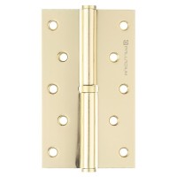 Петля Palladium N 613-S-5 PB правая разъемная 125х75 мм латунь