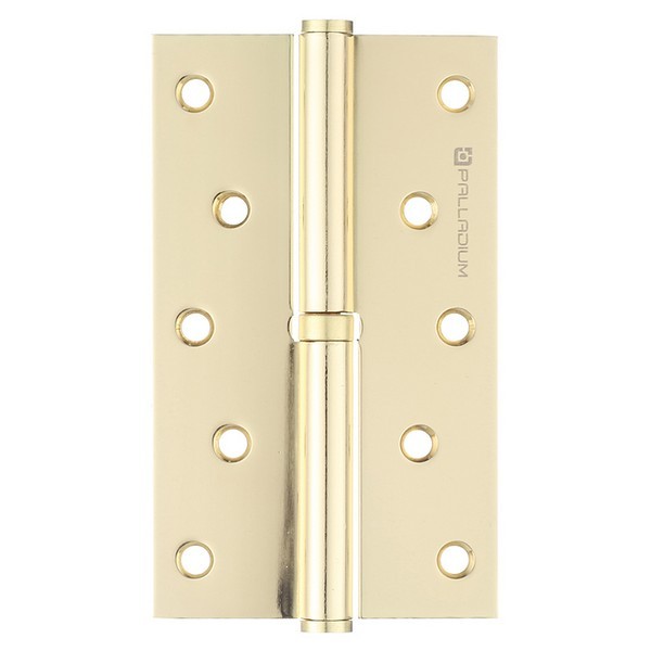 Петля Palladium N 613-S-5 PB правая разъемная 125х75 мм латунь