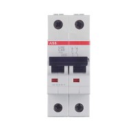 Автоматический выключатель ABB S202 (2CDS252001R0404) 2P 40А тип C 6 кА 400 В на DIN-рейку