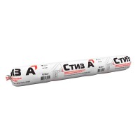 Герметик акриловый паропроницаемый наружный Сазиласт Стиз А белый 0,9 кг