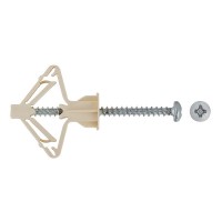 Дюбель для листовых материалов Hard-Fix/Wenzo PLA 4x60 мм нейлон (60 шт.)