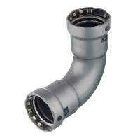 Угол Viega Megapress SC-Contur (694548) 90° 1 1/4" DN32 пресс нелегированная оцинкованная сталь