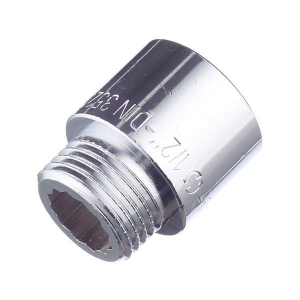 Удлинитель Stout (SFT-0002-001220) 20 мм х 1/2 ВР(г) х 1/2 НР(ш) латунный
