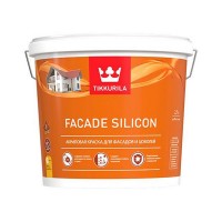 Краска водно-дисперсионная фасадная Tikkurila Facade Silicon основа С 2,7 л