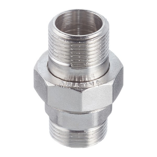 Американка прямая VALTEC (VTr.728.N.0005) 3/4 НР(ш) х 3/4 НР(ш) латунная
