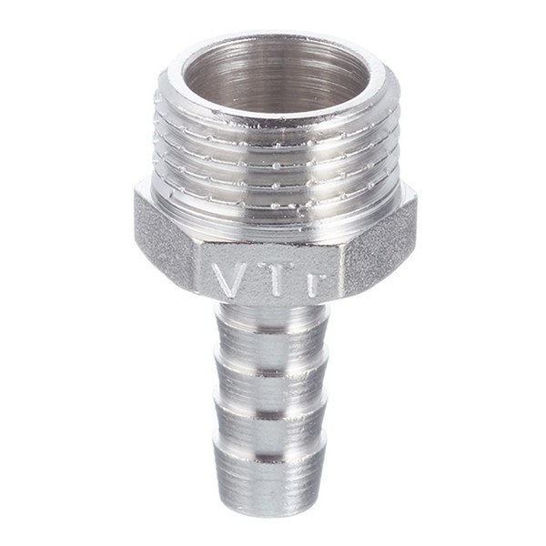 Штуцер VALTEC (VTr.650.N.0410) для присоединения шланга 1/2 НР(ш) х 10 мм латунный