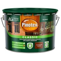 Антисептик Pinotex Classic декоративный для дерева красное дерево 9 л