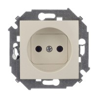 Розетка Simon 15 1591431-031 скрытая установка слоновая кость без заземления