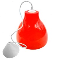Светильник подвесной SVET Melodi (SV0121-0012) E27 60 Вт 220 В красный IP20 d280х260 мм