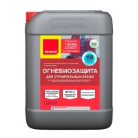Антисептик огнебиозащитный Neomid для строительных лесов красный 12 кг