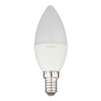 Лампа светодиодная Osram 6,5 Вт E14 свеча С37 4000К естественный белый свет 220 В матовая