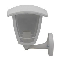 Светильник уличный настенный SVET Сити Дели (EV0121-0005) E27 60 Вт 220 В белый IP44 164х192х223 мм