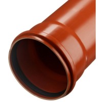 Труба канализационная Ostendorf d160x1000 мм для наружной канализации